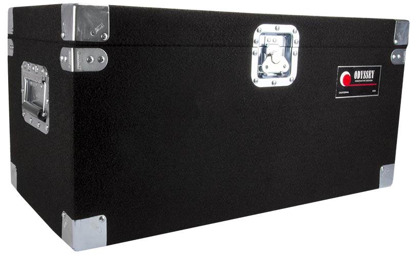Odyssey CLP200P Carpeted Pro DJ Case w/ Detachable Lid for 200 LP Vinyl Records
