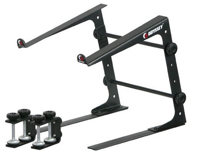 Odyssey LSTAND Laptop Stand Pro DJ Computer Bracket - Black (Open Box)