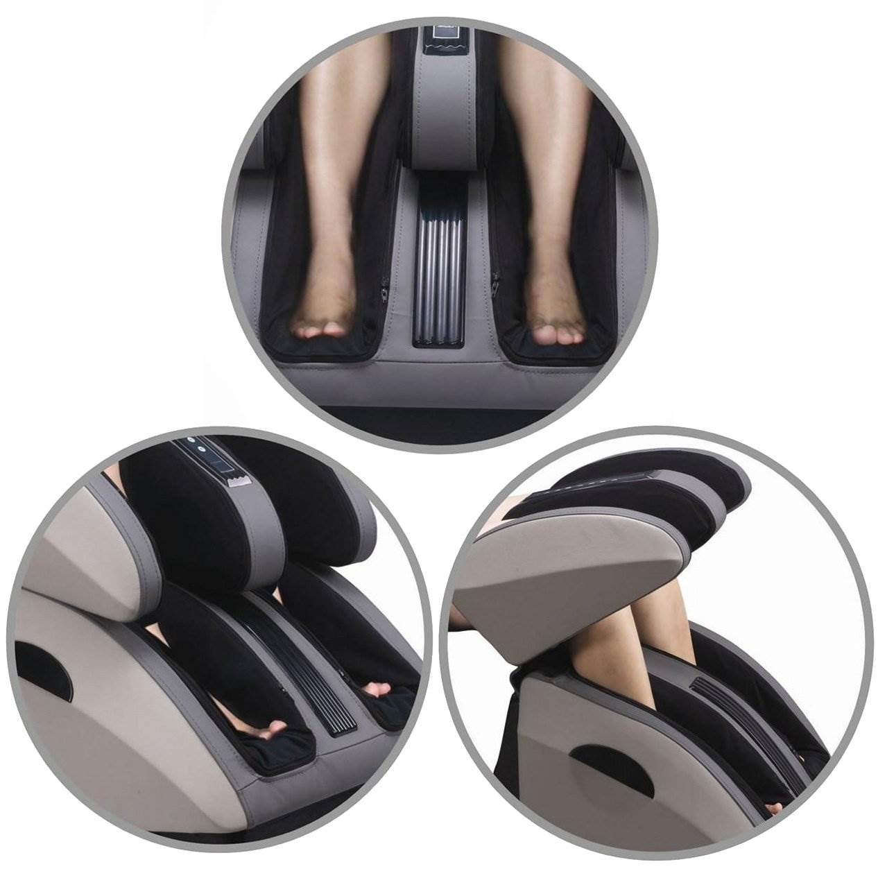 Massage King MK-9199 Plus Relaxing Leg Knee & Ankle Massager w/Heat (Open Box)