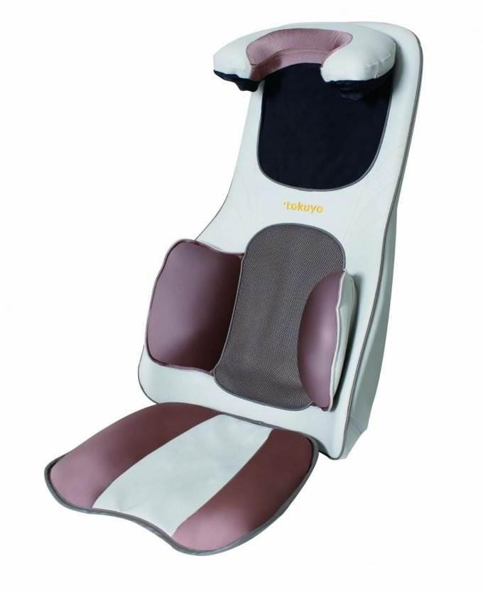 Maztang MT-9157 Shiatsu Massage Neck Shoulder Massager Cushion Chair - Open Box