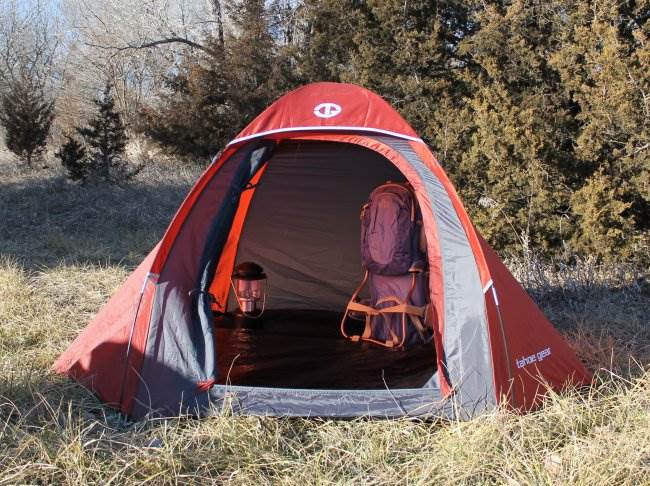 Tahoe Gear Hiker 2 Person Portable Lightweight Backpacking Tent (7'x6')-Open Box