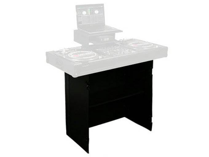 Odyssey Flight Zone 33 x 36 Deluxe Black Foldout DJ Stand for Coffins (Open Box) - VMInnovations