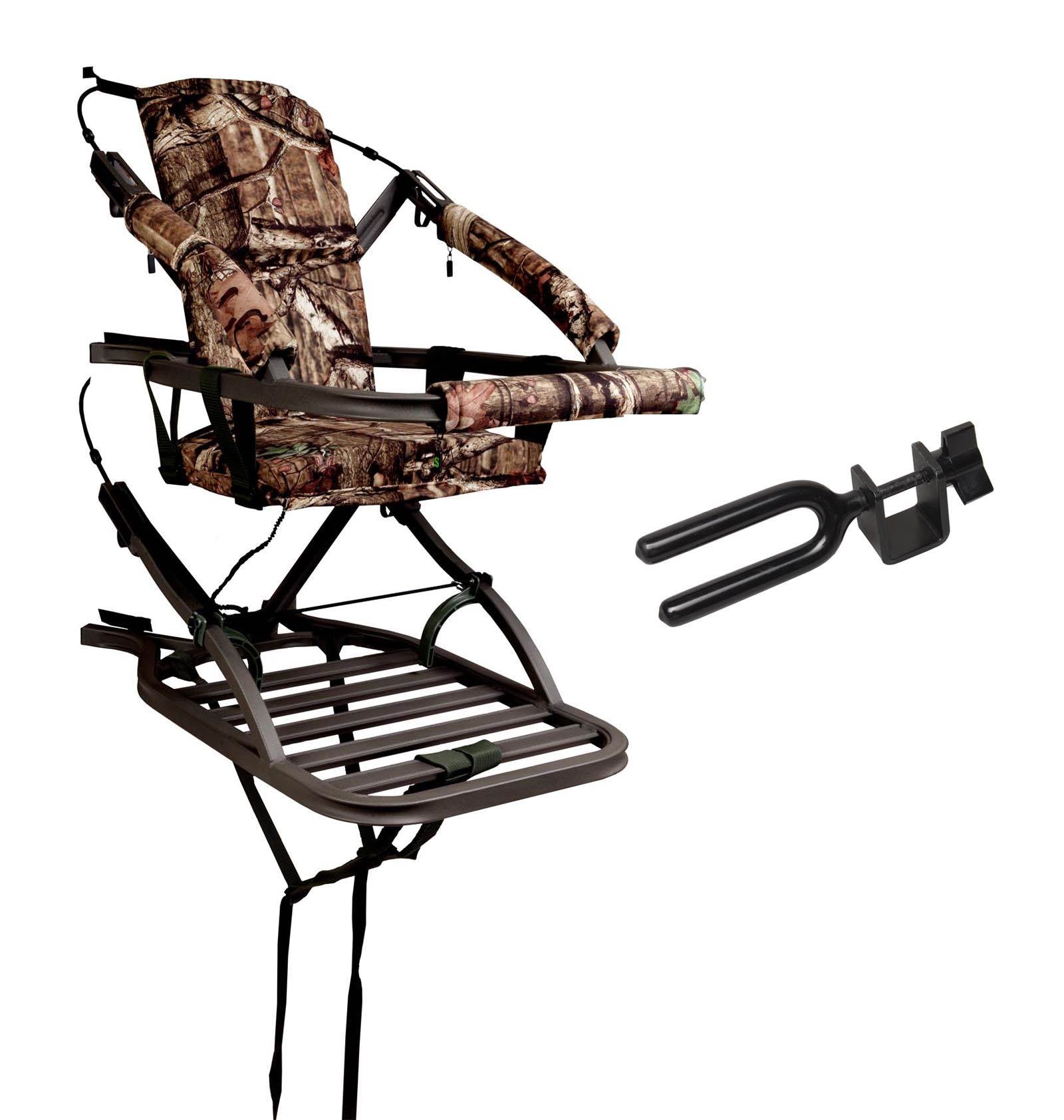 Summit Viper SD 81120 Self Climbing Deer Hunting Treestand + Bow Holder