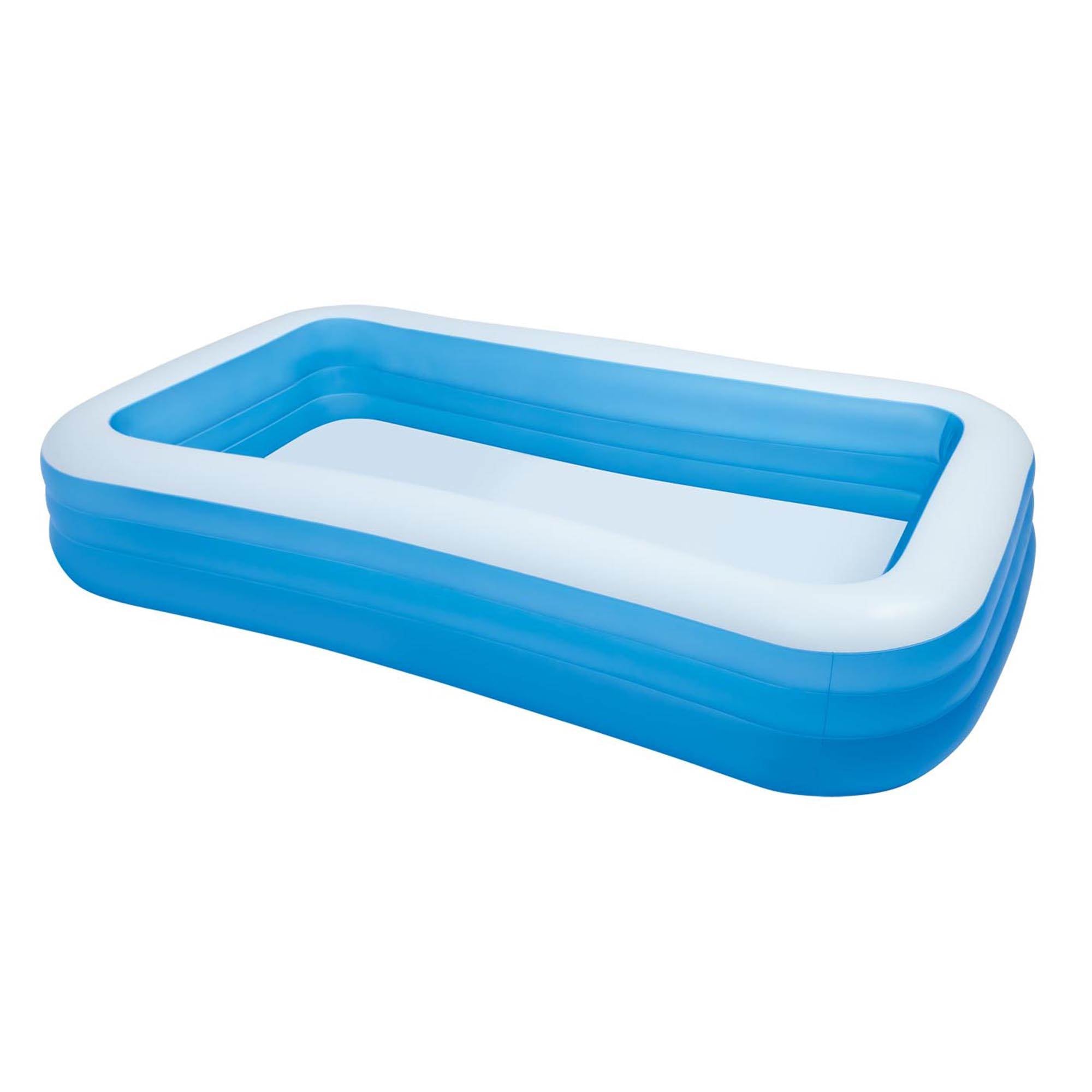 Intex 72in x 120in Swim Center Family Inch Swimming Pool and Quick Fill Air Pump