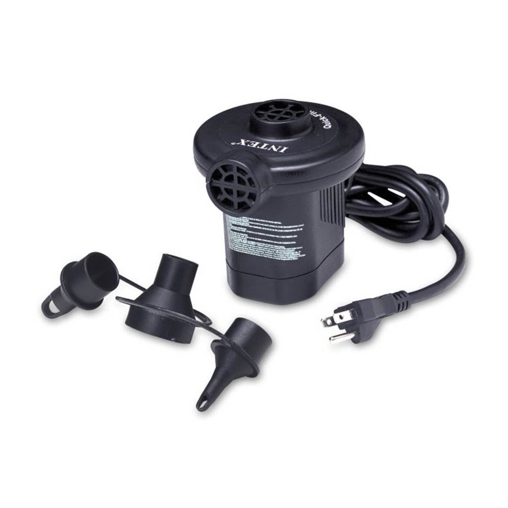 Intex 72in x 120in Swim Center Family Inch Swimming Pool and Quick Fill Air Pump