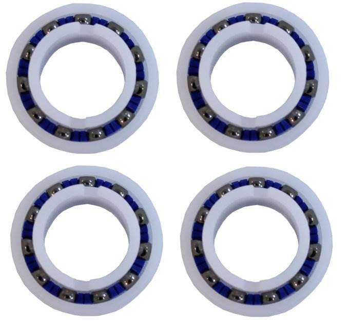 4) Polaris C60 Ball Bearings Replacement Wheel for Pool Cleaner 280/180 C-60