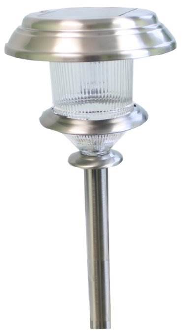 4) MOONRAYS 91354 Solar White LED Garden/Outdoor Lawn Lights Lamp - Open Box