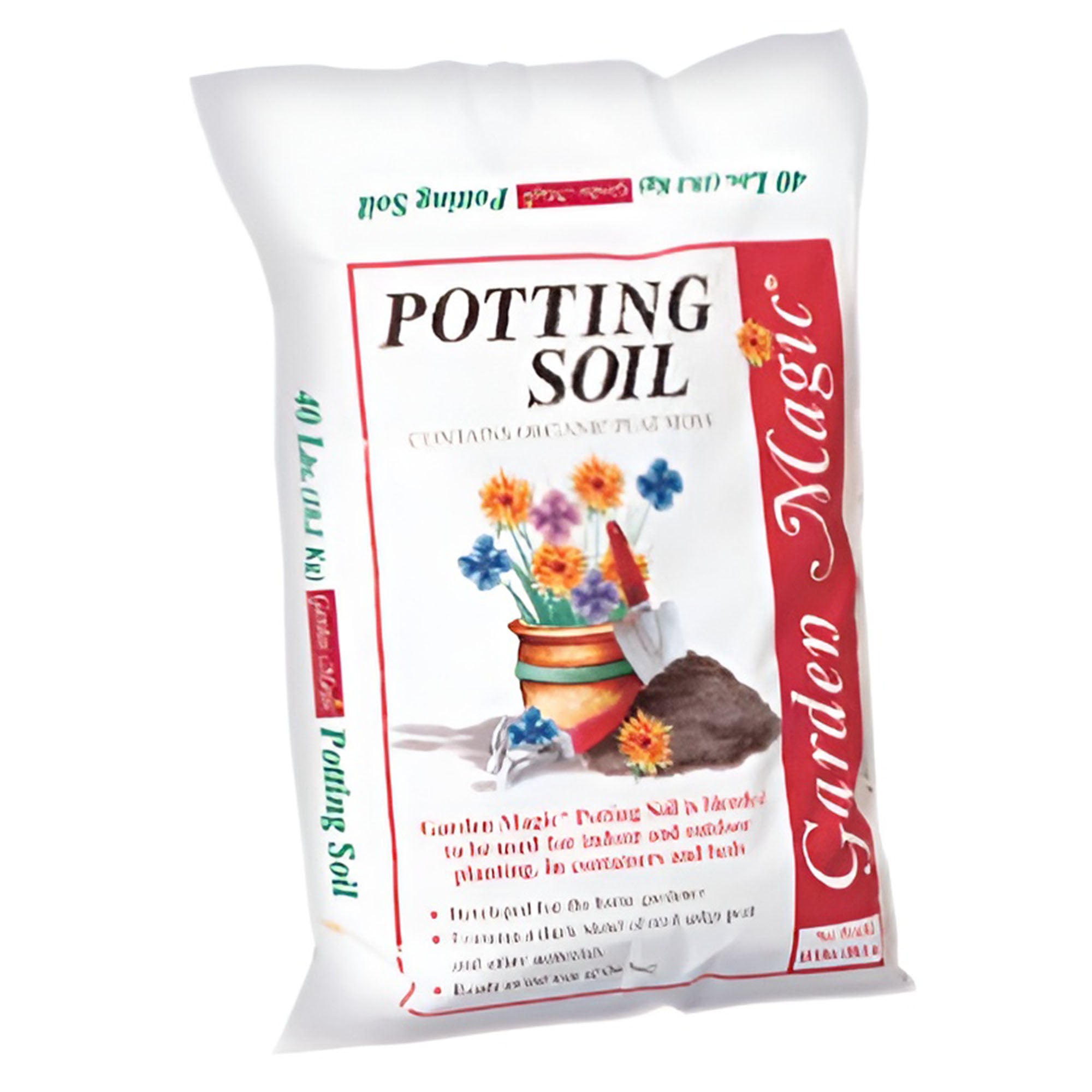 Michigan Peat Company Garden Magic General Purpose Potting Soil Mix, 40 Lb Bag - VMInnovations