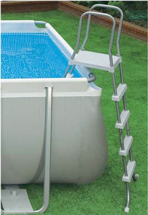INTEX 24' x 12' x 52" Ultra Frame Rectangular Swimming Pool 28363EG (Open Box)