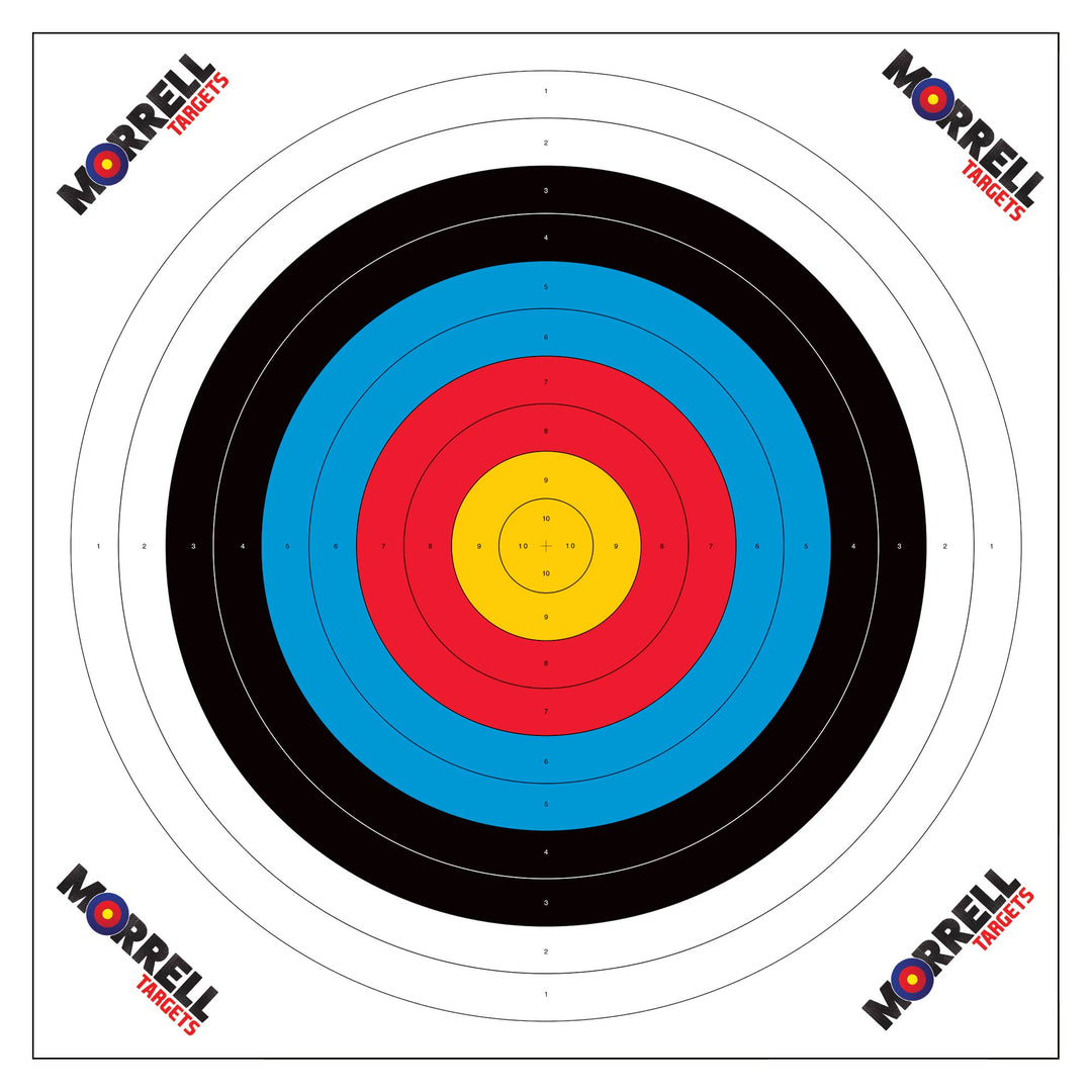 Morrell Targets 80 Cm Paper Archery Target Face with Heavy Card Stock (100 Pack)