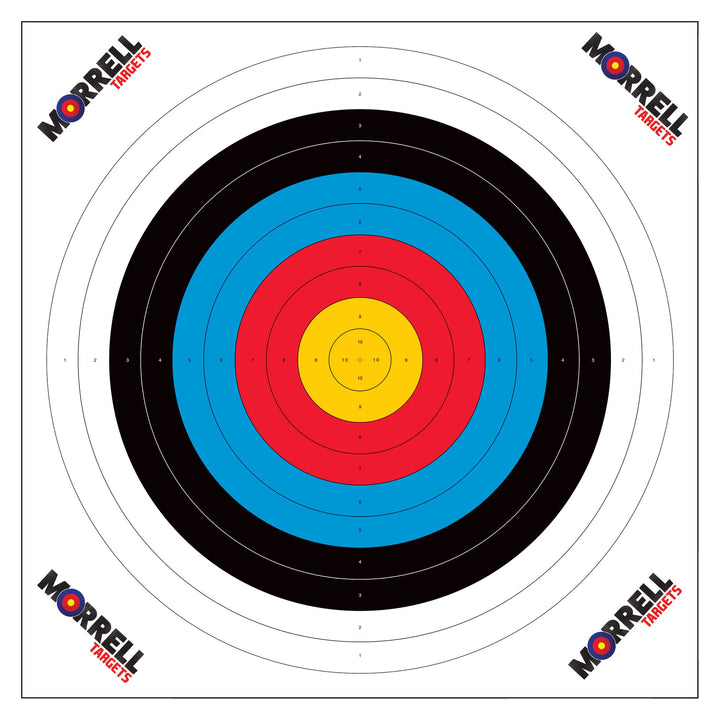 Morrell Targets 80 Cm Paper Archery Target Face with Heavy Card Stock (100 Pack)