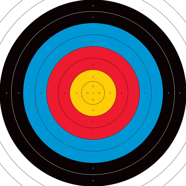 Morrell Targets 80 Cm Paper Archery Target Face with Heavy Card Stock (100 Pack)