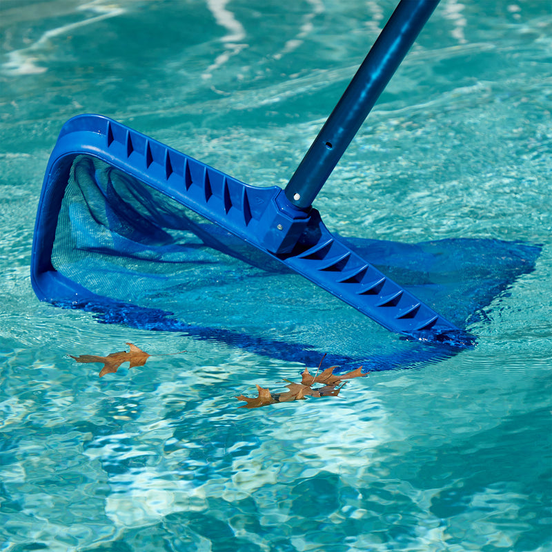 HYDROTOOLS by Swimline Leaf Debris Extra Deep Mesh Skimmer Net for Pool or Pond