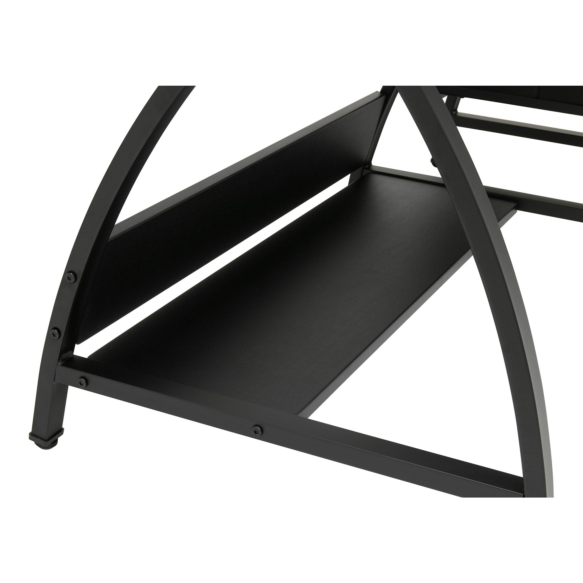 Studio Designs 2-Piece Craft Adjustable Tabletop w/ Storage & Stool Black (Used)