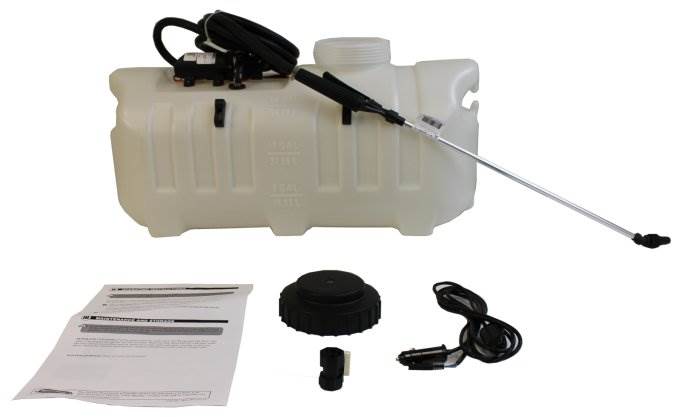 MOULTRIE MFH-SPR15 12v ATV Lawn Garden Farm 15 Gallon Spot Sprayer w/ 12' Hose