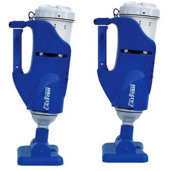 2 WATER TECH Pool Blaster Catfish Swimming Pool/Spa Cleaner Battery Vacuum