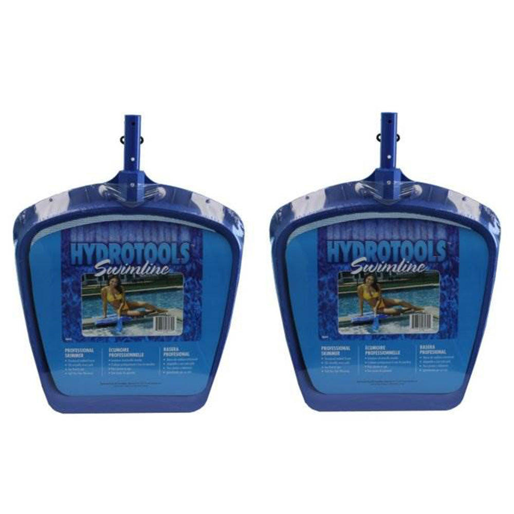2) Hydro Tools 8039 Professional Swimming Pool/Spa/Pound Leaf Skimmer Mesh Net