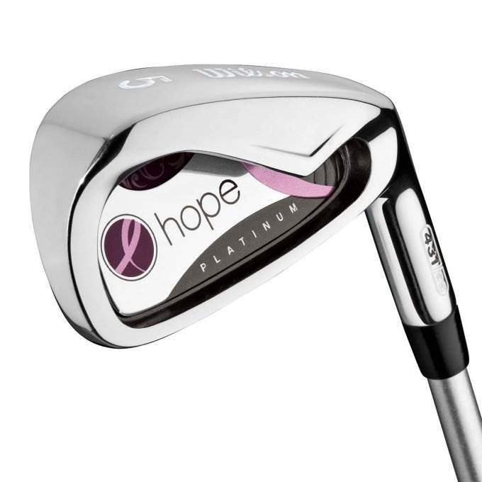 WILSON HOPE PLATINUM Womens Ladies Right-Handed Complete Golf Club Set w/ Bag