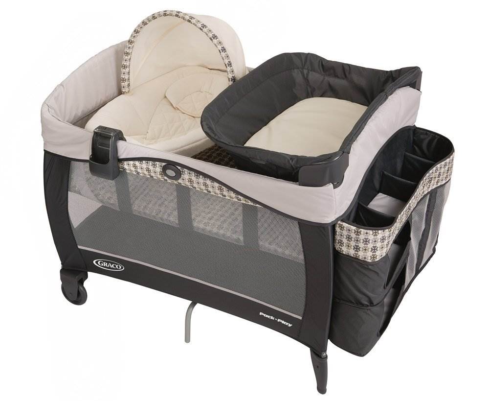 Graco Pack 'n Play Playard with Newborn Napper Elite - Vance 1812883 - Open Box
