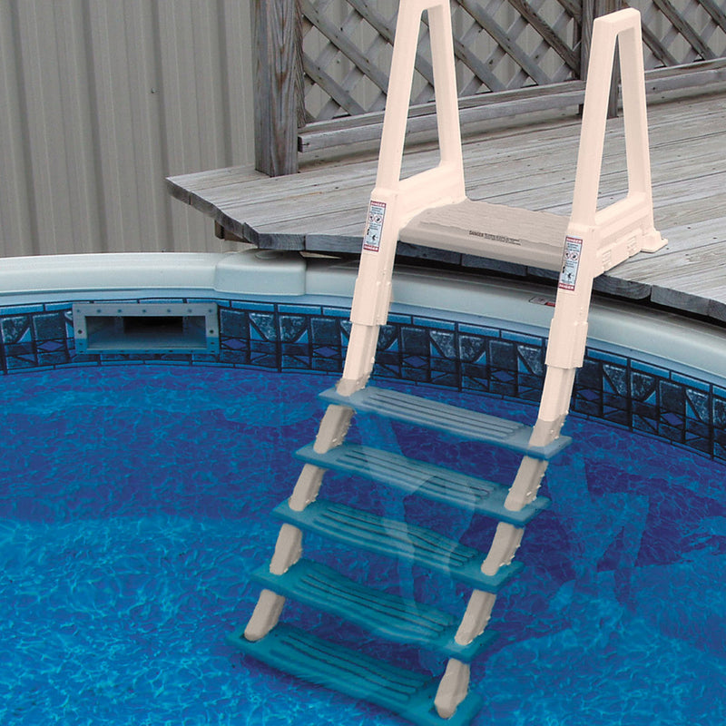 Confer Plastics 6000X  In Pool Ladder & Hydrotools by Swimline 9"x24" Ladder Mat