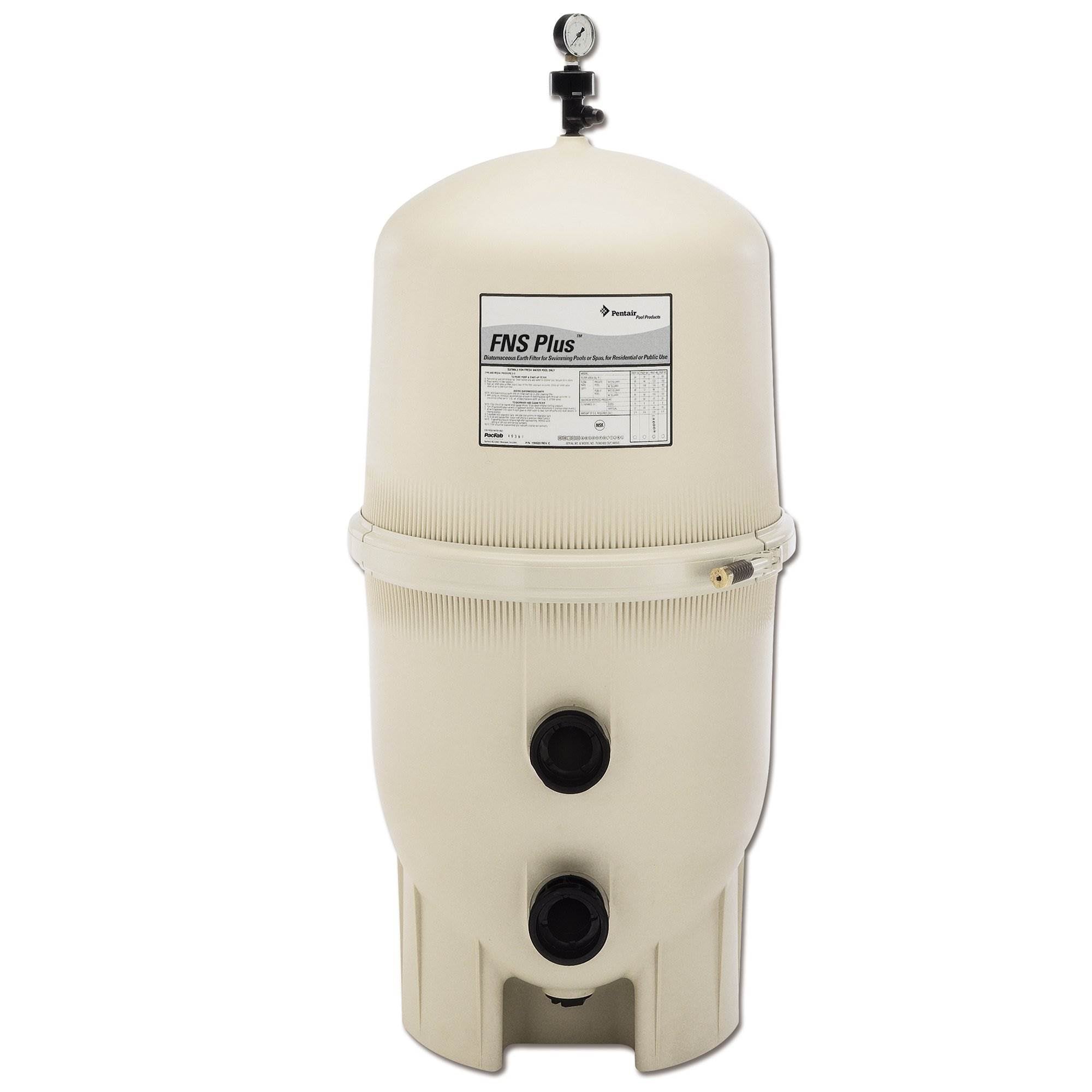 Pentair FNS Plus DE 48 Sq Ft In-Ground Swimming Pool Filter Tank (Damaged)