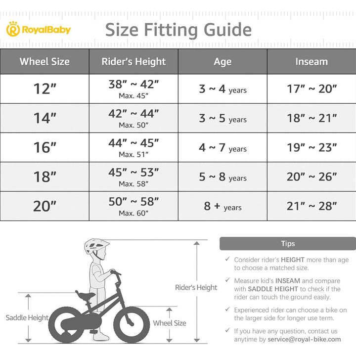 RoyalBaby Freestyle Outdoor Kid's Sporty Bicycle with Kickstand, 18 Inch, Blue - VMInnovations