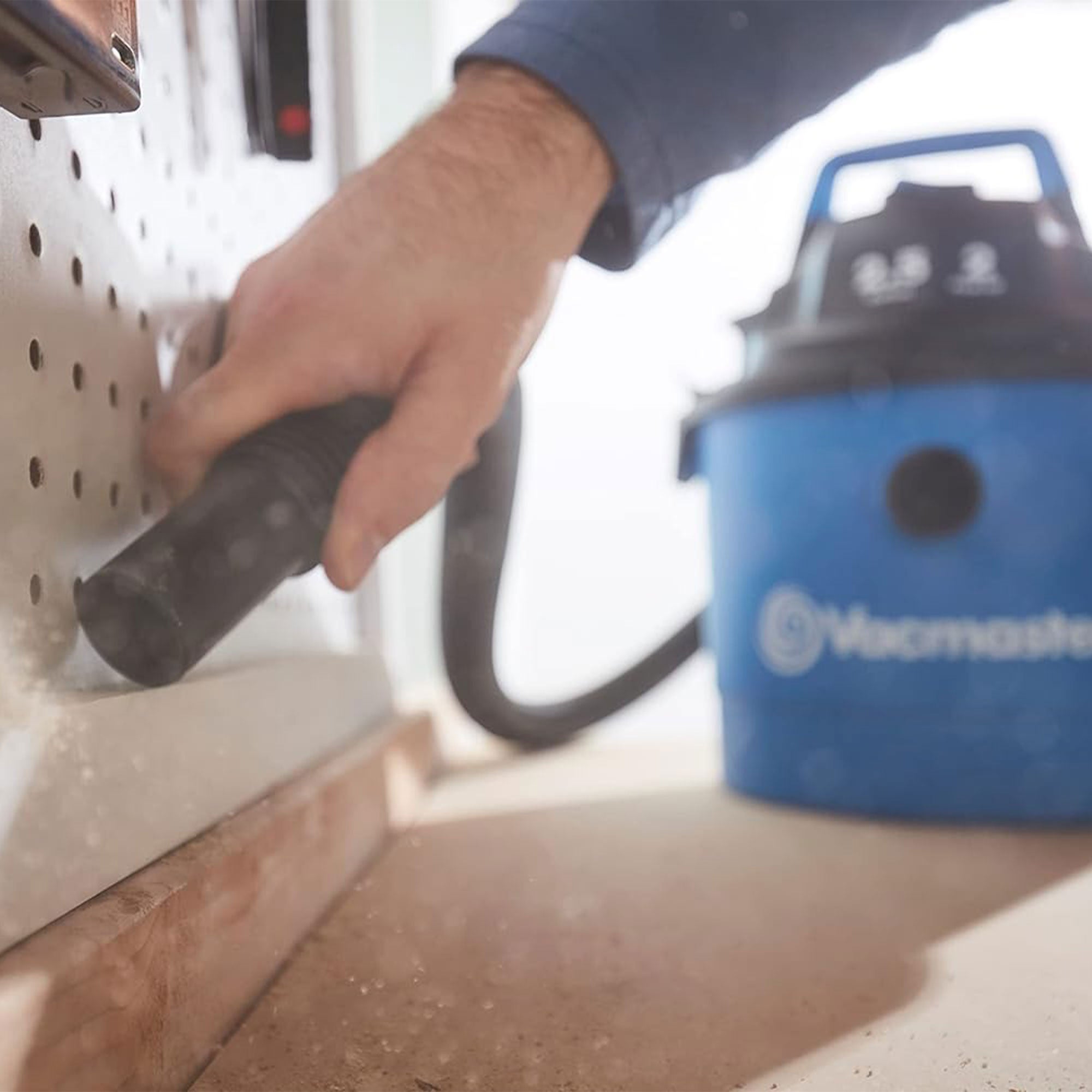 Vacmaster 2.5 Gal 2 HP Portable 2 in 1 Wet/Dry Vacuum & Attachments (Open Box) - VMInnovations