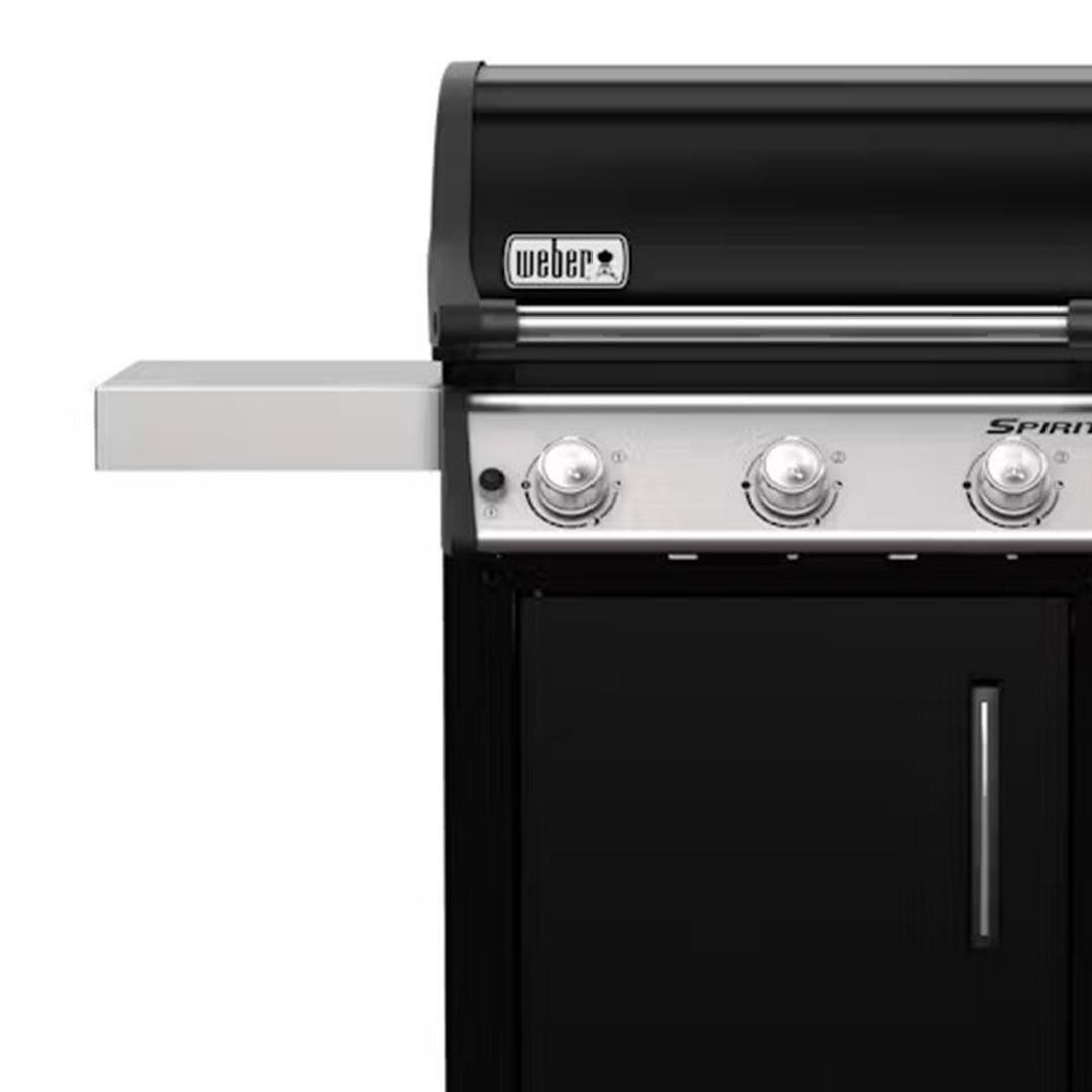 Weber Spirit 529 Square Inch Freestanding Cast Iron Natural Gas Grill, Black - VMInnovations