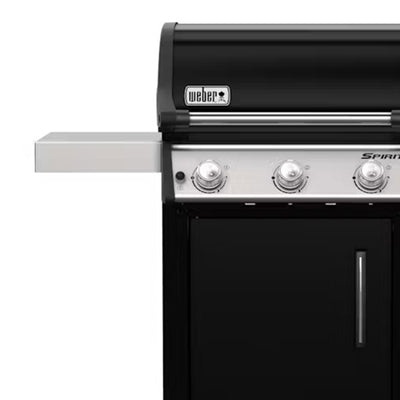 Weber Spirit 529 Square Inch Freestanding Cast Iron Natural Gas Grill, Black