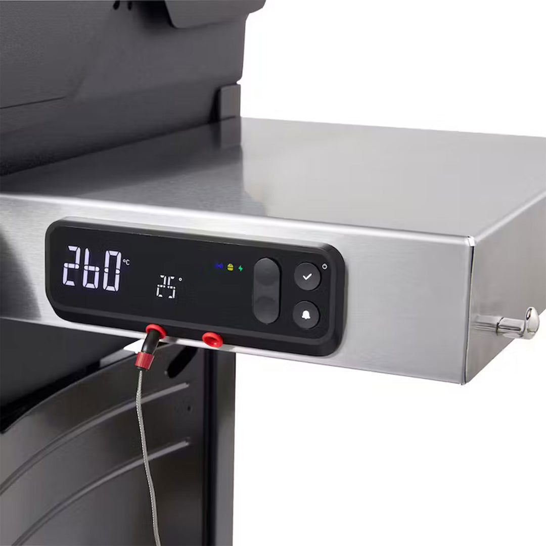 Weber Spirit 529 Square Inch Freestanding Cast Iron Natural Gas Grill, Black - VMInnovations