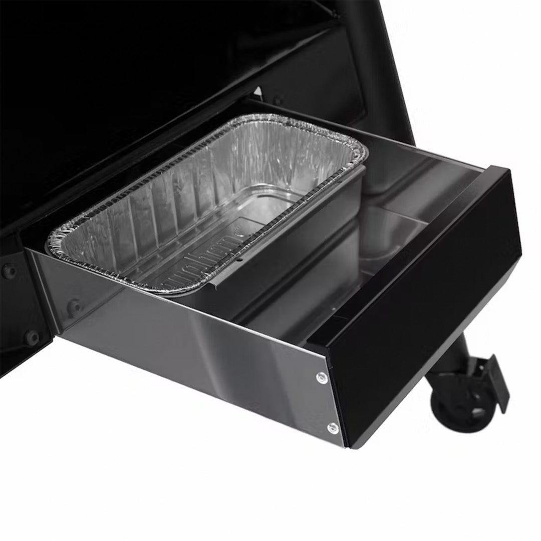 Weber SmokeFire Sear ELX4 Outdoor 24" Wood Fire Pellet Smart Smoker Grill, Black - VMInnovations