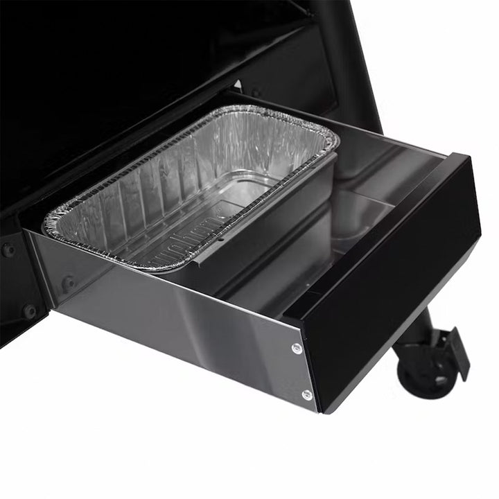 Weber SmokeFire Sear ELX4 Outdoor 24" Wood Fire Pellet Smart Smoker Grill, Black - VMInnovations