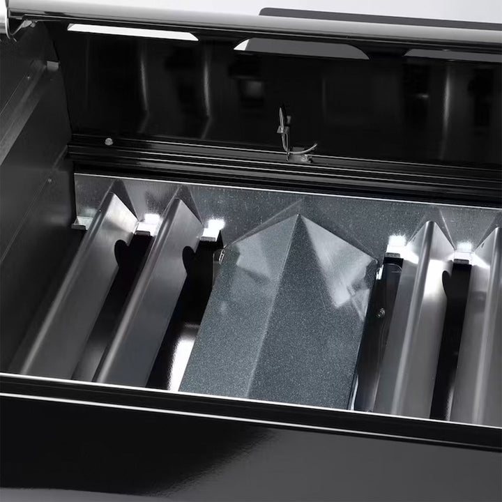 Weber SmokeFire Sear ELX4 Outdoor 24" Wood Fire Pellet Smart Smoker Grill, Black - VMInnovations