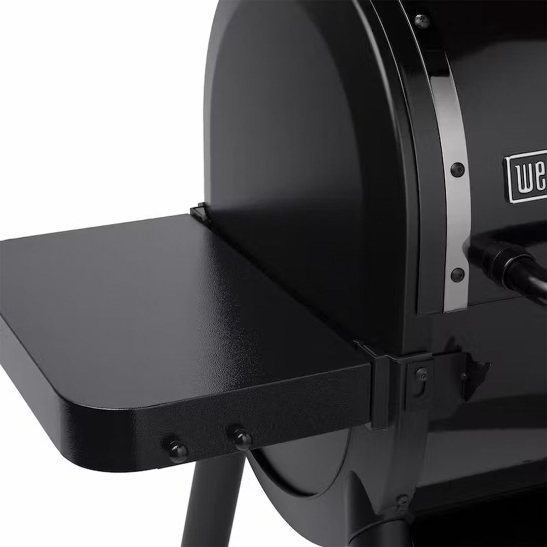 Weber SmokeFire Sear ELX4 Outdoor 24" Wood Fire Pellet Smart Smoker Grill, Black - VMInnovations