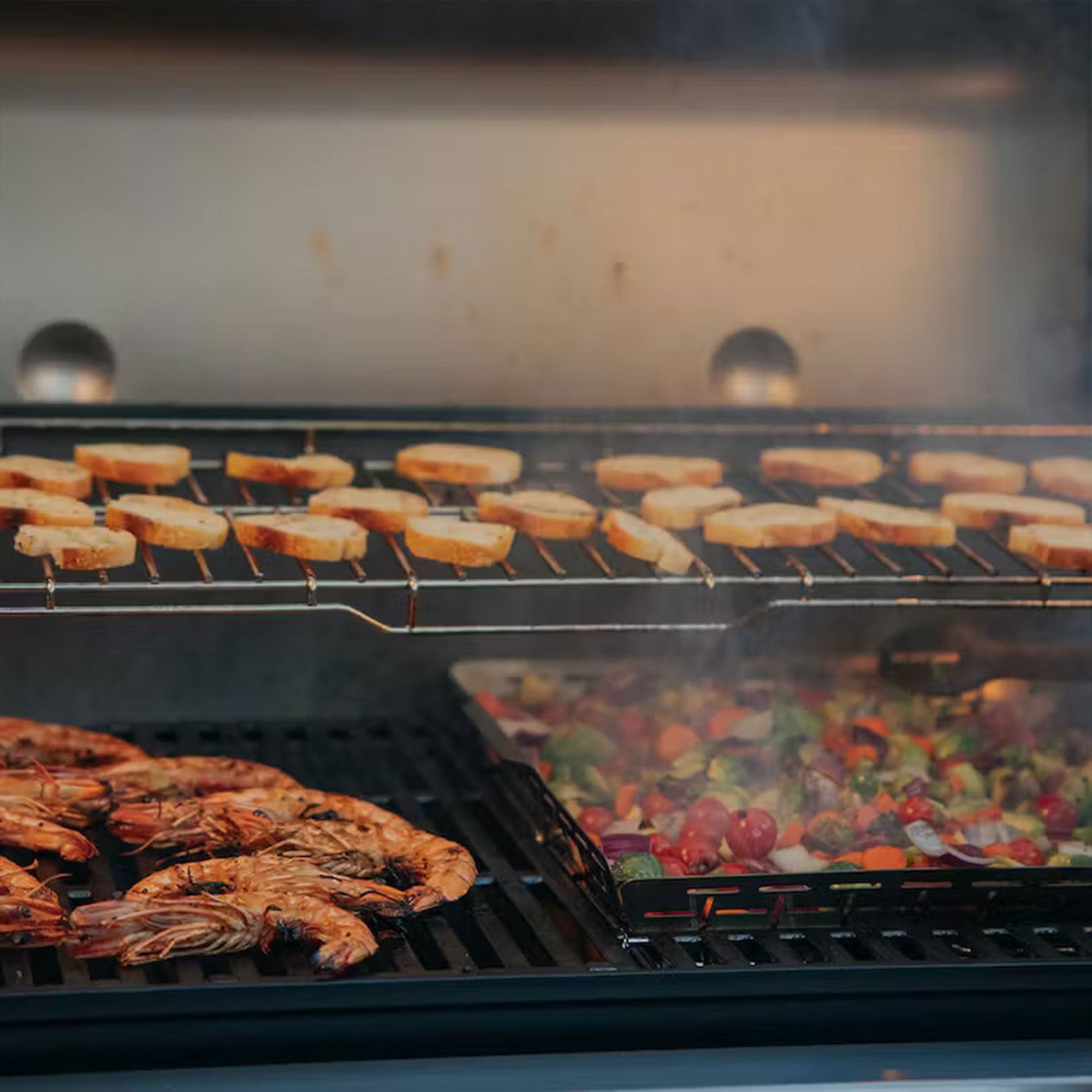Weber Genesis EPX-335 Stainless Steel 3 Burner Liquid Propane Gas Smart Grill - VMInnovations