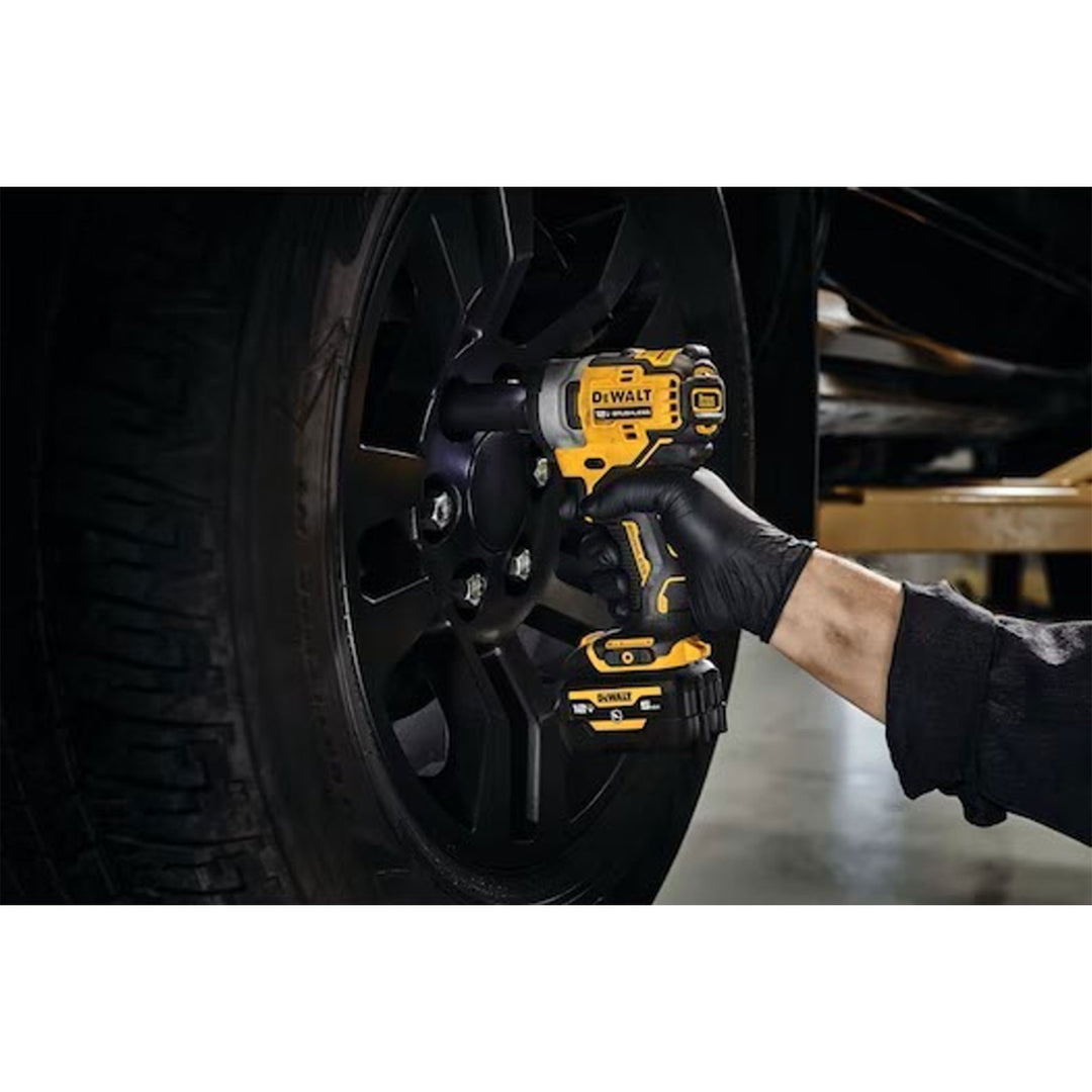 DeWalt XTREME 12V MAX Brushless 1/2" Cordless Impact Wrench Kit with LED Ring - VMInnovations