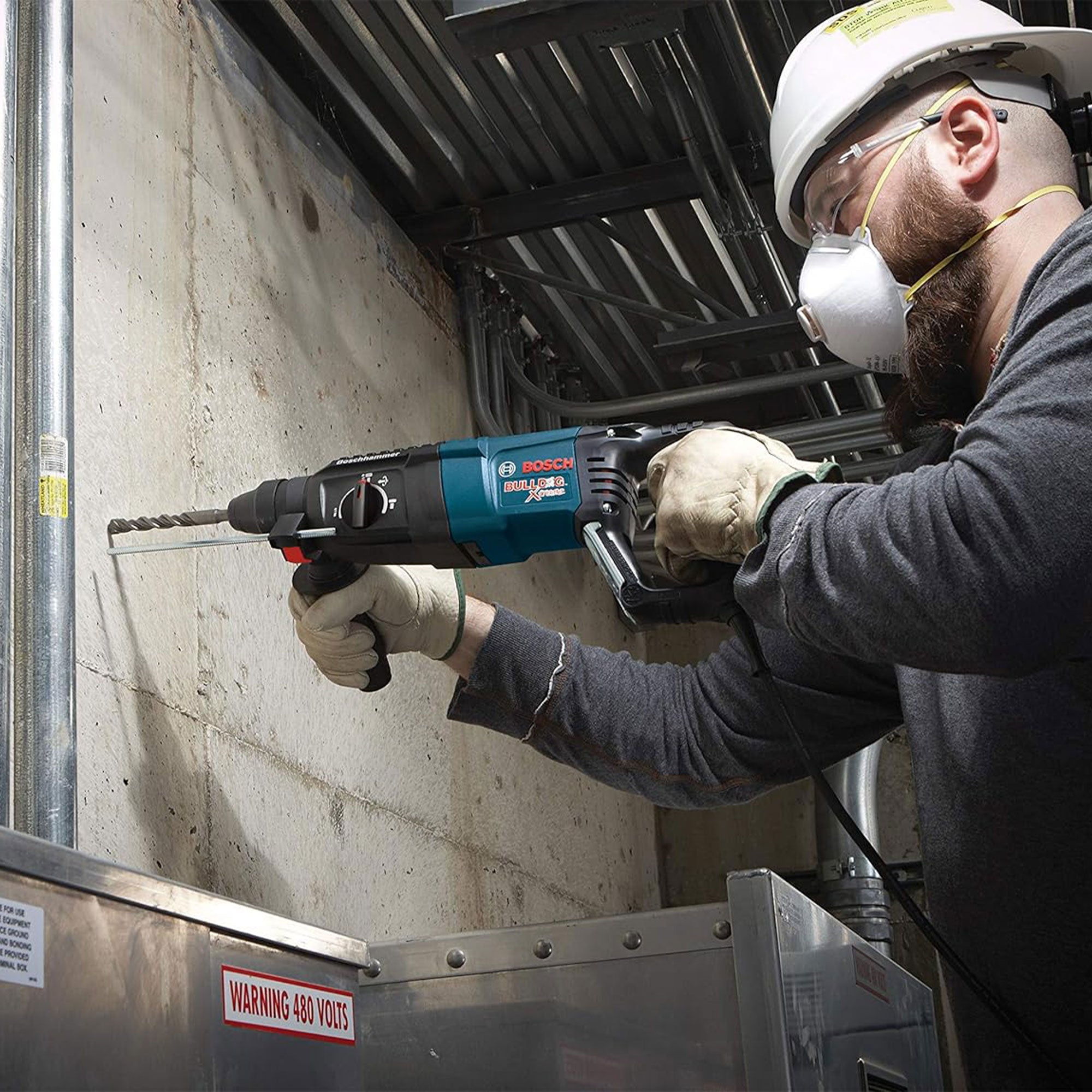 Bosch 0.75 In x 8 In SDS-Plus Bulldog Rotary Hammer Bit w/Centric Tip (Open Box) - VMInnovations