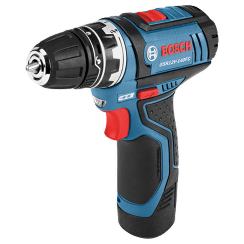 Bosch 5-In-1 Drill/Driver with Flexiclick System and 12 Volt 2.0 Ah Batteries