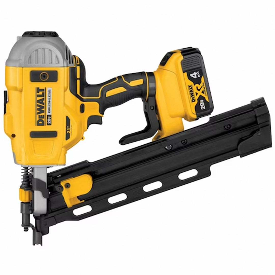 DeWalt 20V MAX Collated Cordless Framing Nailer Tool Kit with Adjustable Hook - VMInnovations