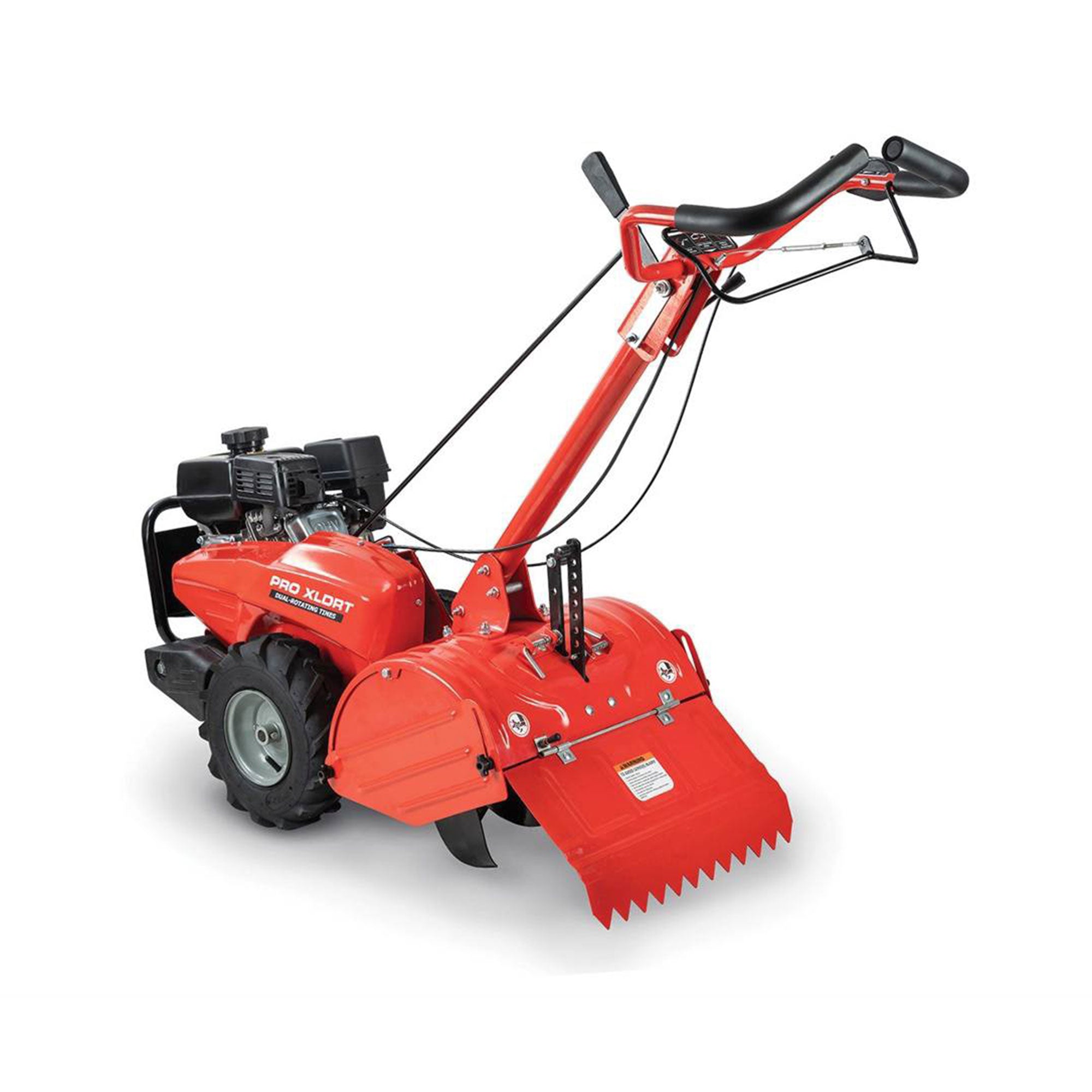DR 11 Inch Rear Tine Walk Behind Rototiller Tiller with Counter Rotating Tines - VMInnovations
