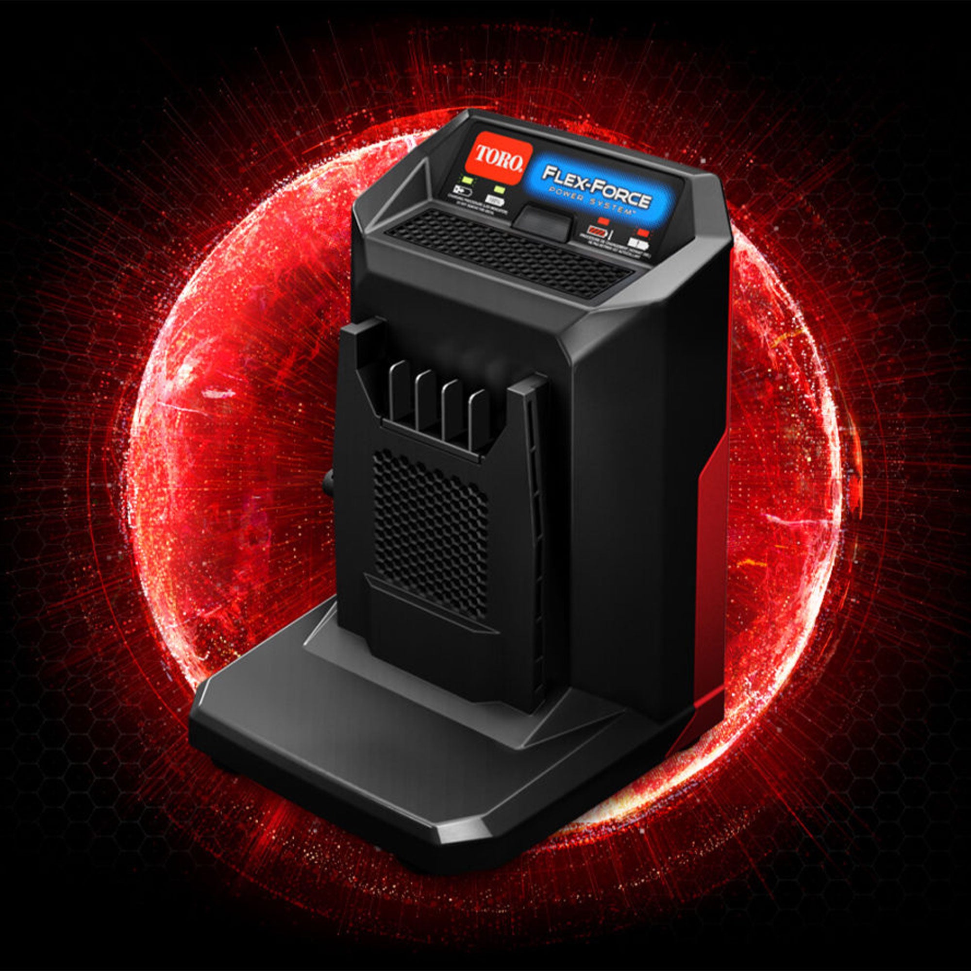 TORO Flex Force Power System 60 Volt Max Lithium Ion Battery Charger,Black(Used) - VMInnovations