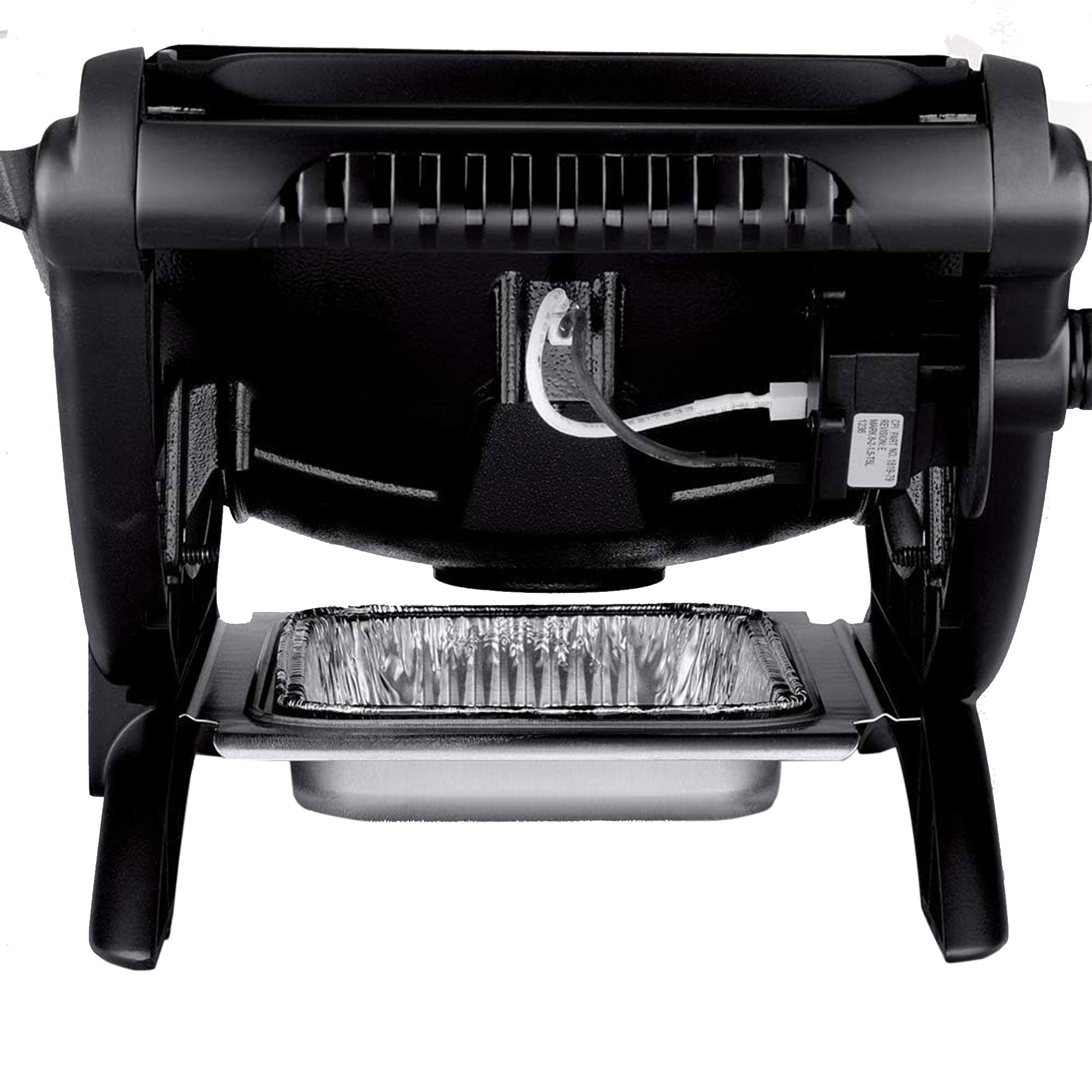Weber Aluminum Lid Portable 8,500 BTU Liquid Propane Gas Grill, Black(For Parts)
