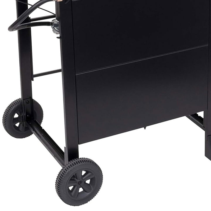 Char-Broil American Gourmet 3 Burner Cart Style Liquid Propane Gas Grill, Black - VMInnovations
