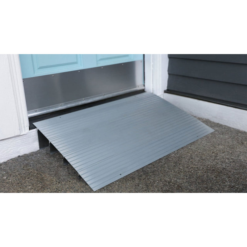 EZ-ACCESS TRANSITIONS 2” Portable Self Supporting Aluminum Modular Entry Ramp