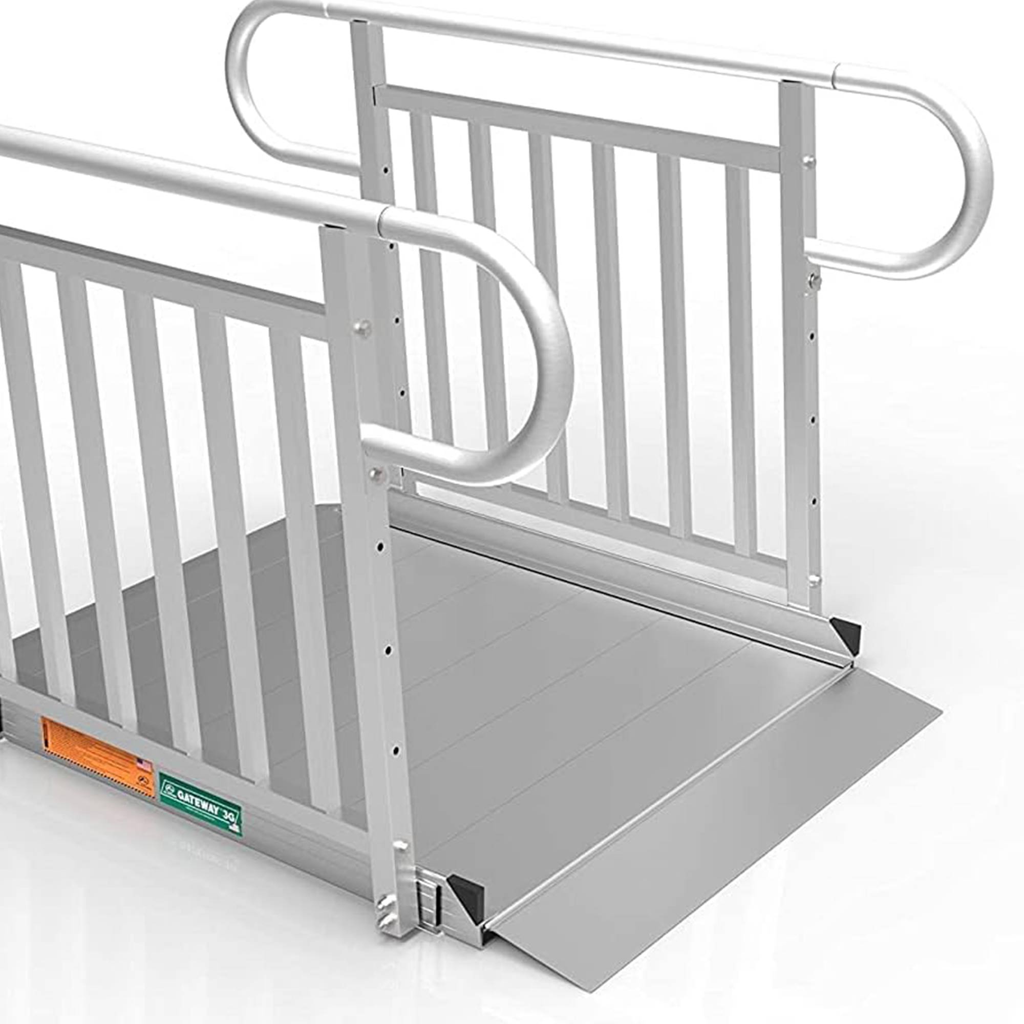 EZ-ACCESS GATEWAY 3G 5' Aluminum Wheelchair Ramp with Vertical Rail (Open Box) - VMInnovations