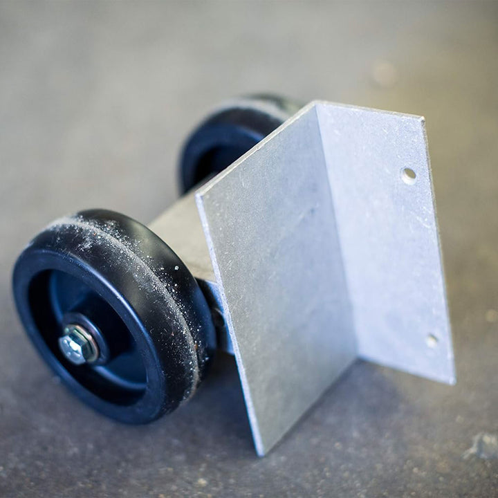 EZ-ACCESS TRAVERSE Aluminum Walk Ramp Wheel Kit with Reinforced Hook, Silver - VMInnovations