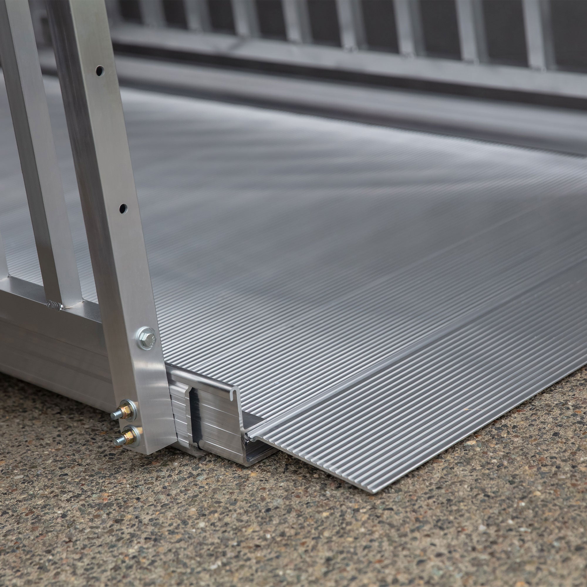 EZ-ACCESS GATEWAY 3G 9 Foot Solid Surface Aluminum Portable Wheelchair Ramp - VMInnovations