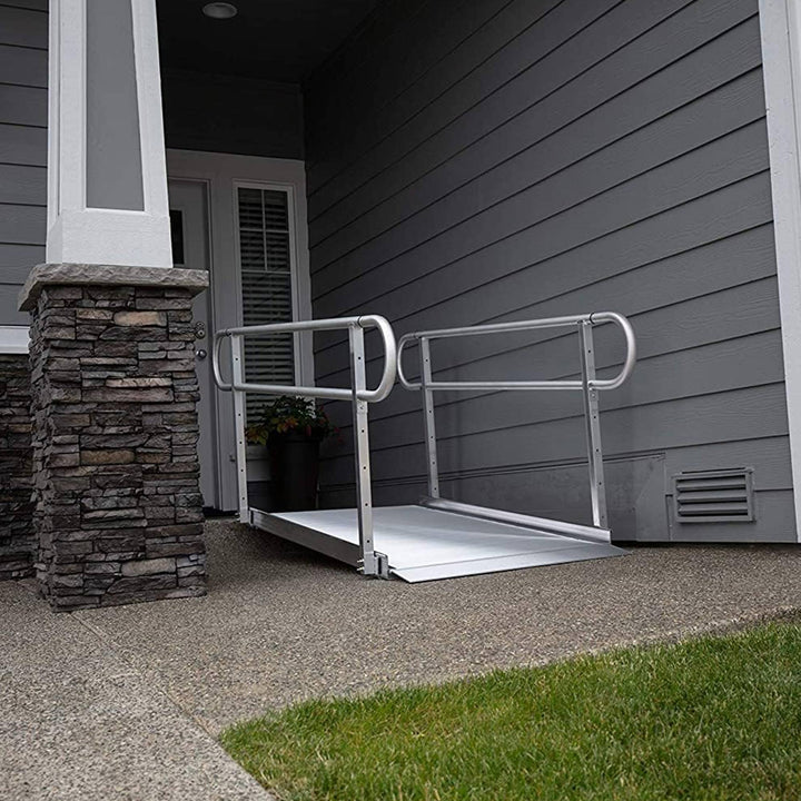 EZ-ACCESS GATEWAY 3G 4 Foot Solid Surface Aluminum Portable Wheelchair Ramp - VMInnovations