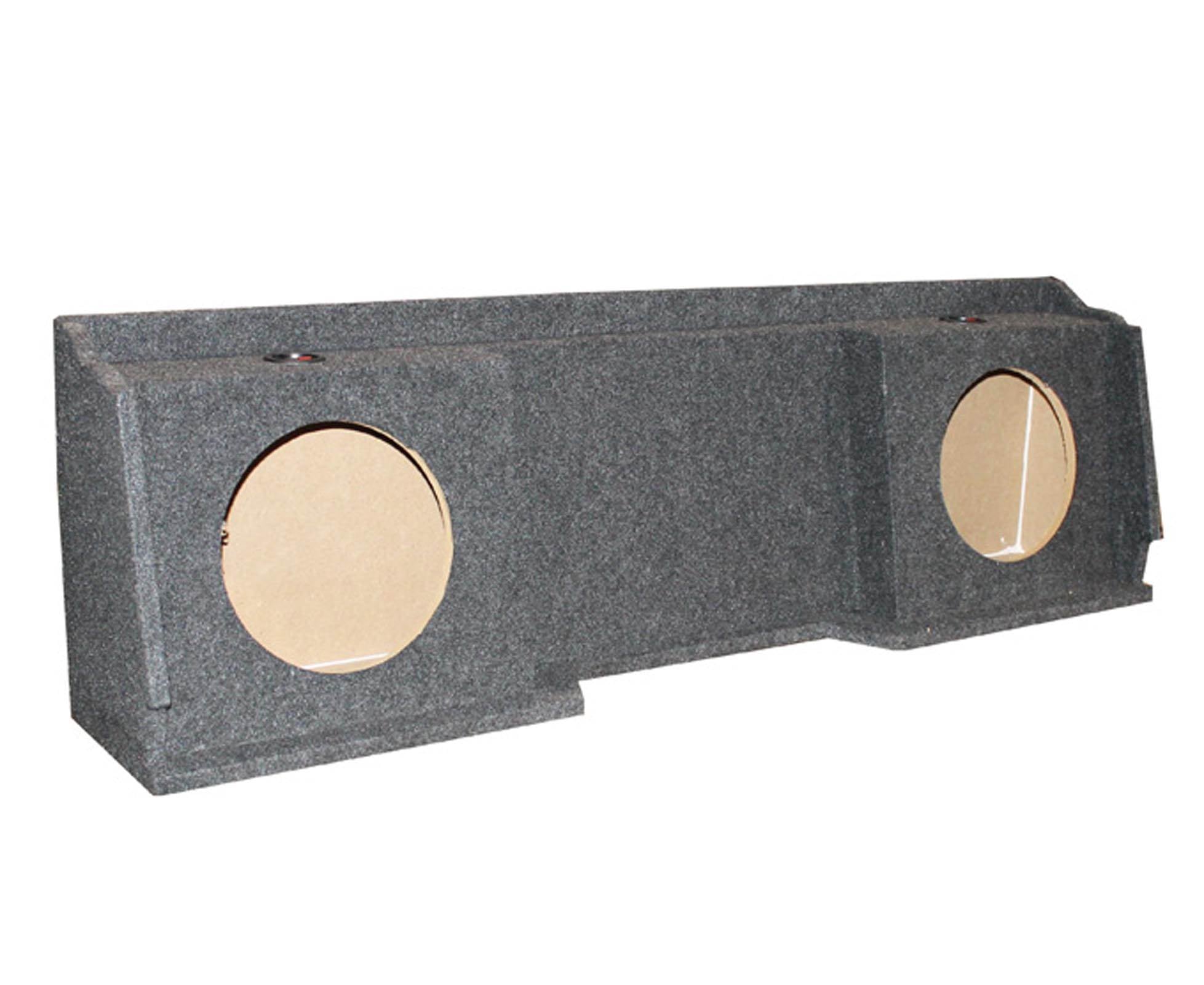 GMC/Chevy '99-Newer Ext. Cab Underseat DUAL 10" Sub Box Enclosure (Open Box)
