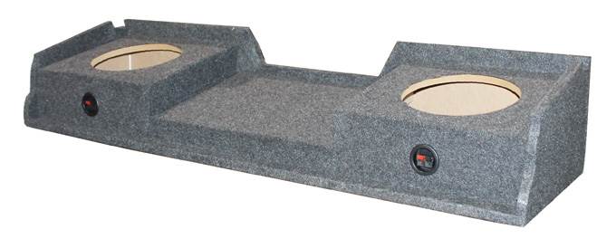 QPower Dual 12" Sub Box for Chevy Silverado & GMC Sierra XCab Classic 1999-2006